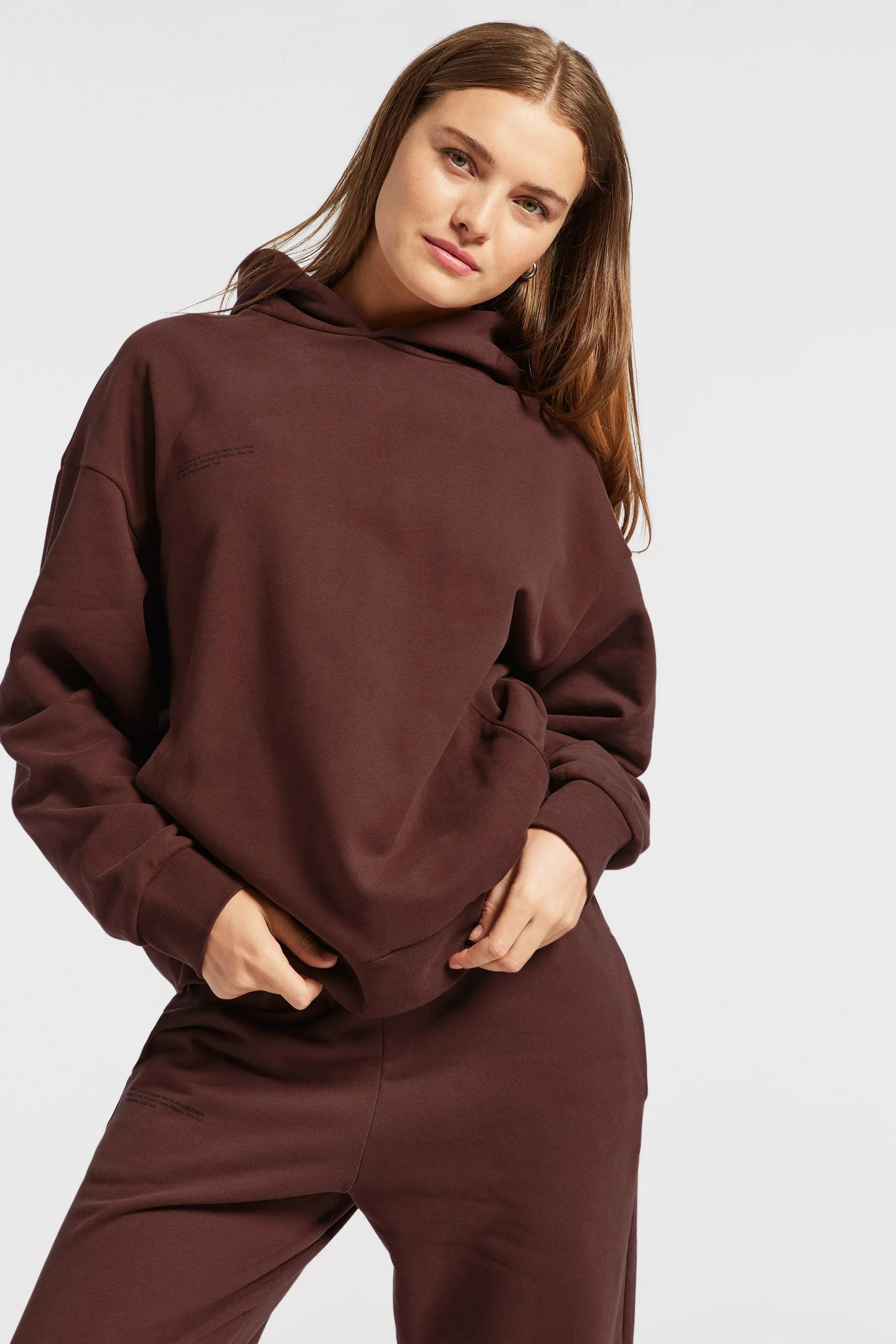 365 Hoodie - Chestnut Brown