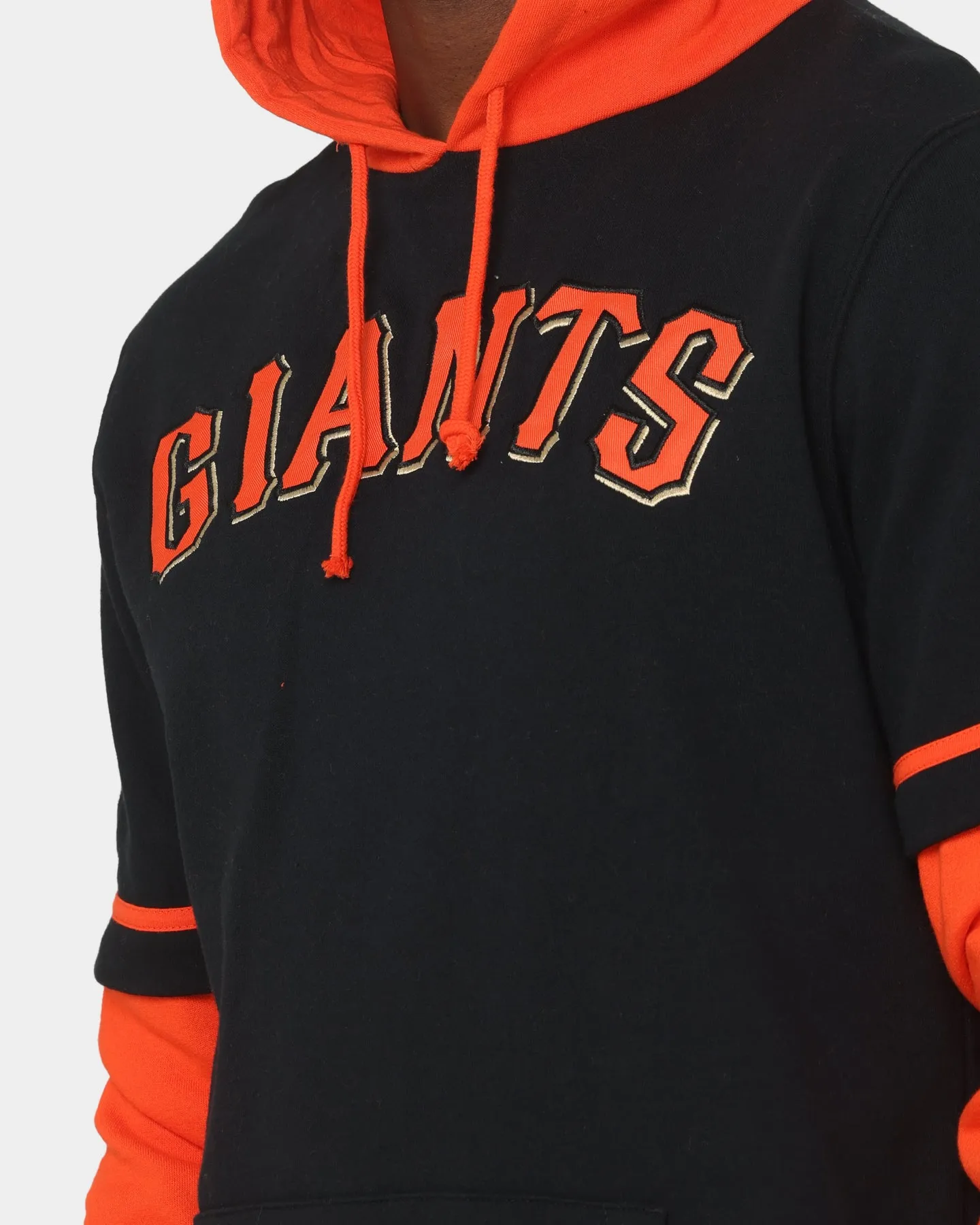 47 Brand San Francisco Giants Shortstop Hoodie Jet Black