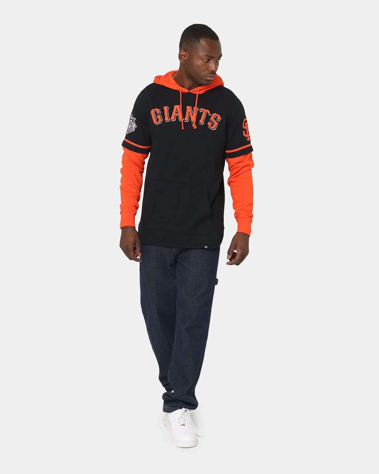 47 Brand San Francisco Giants Shortstop Hoodie Jet Black