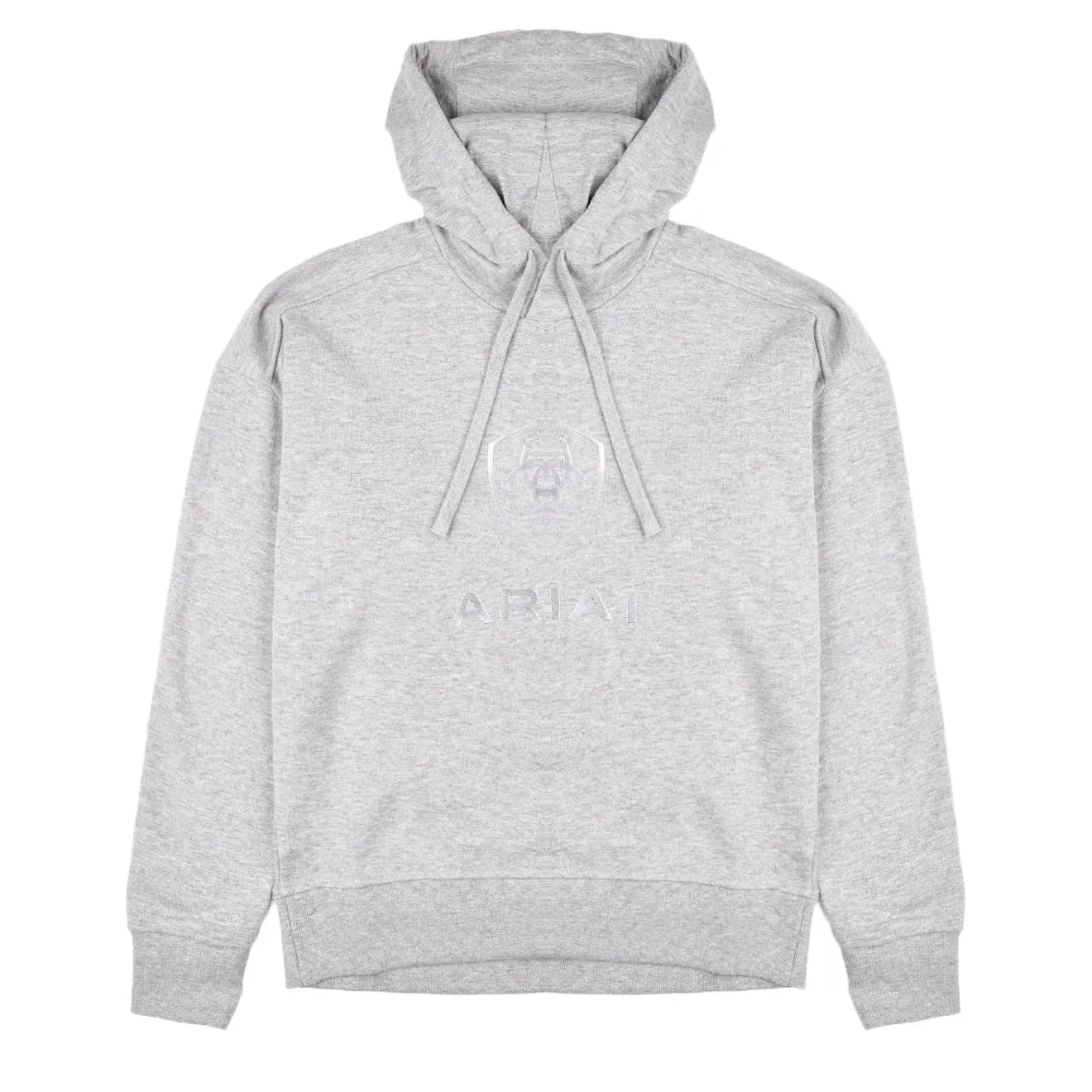 Ariat Womens Just Hoodie Heather Grey