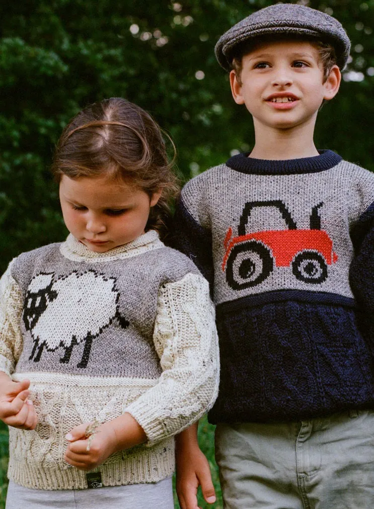 British Wool Children's Sheep Jumper