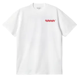 Carhartt WIP S/S Fast Food T-Shirt White / Red