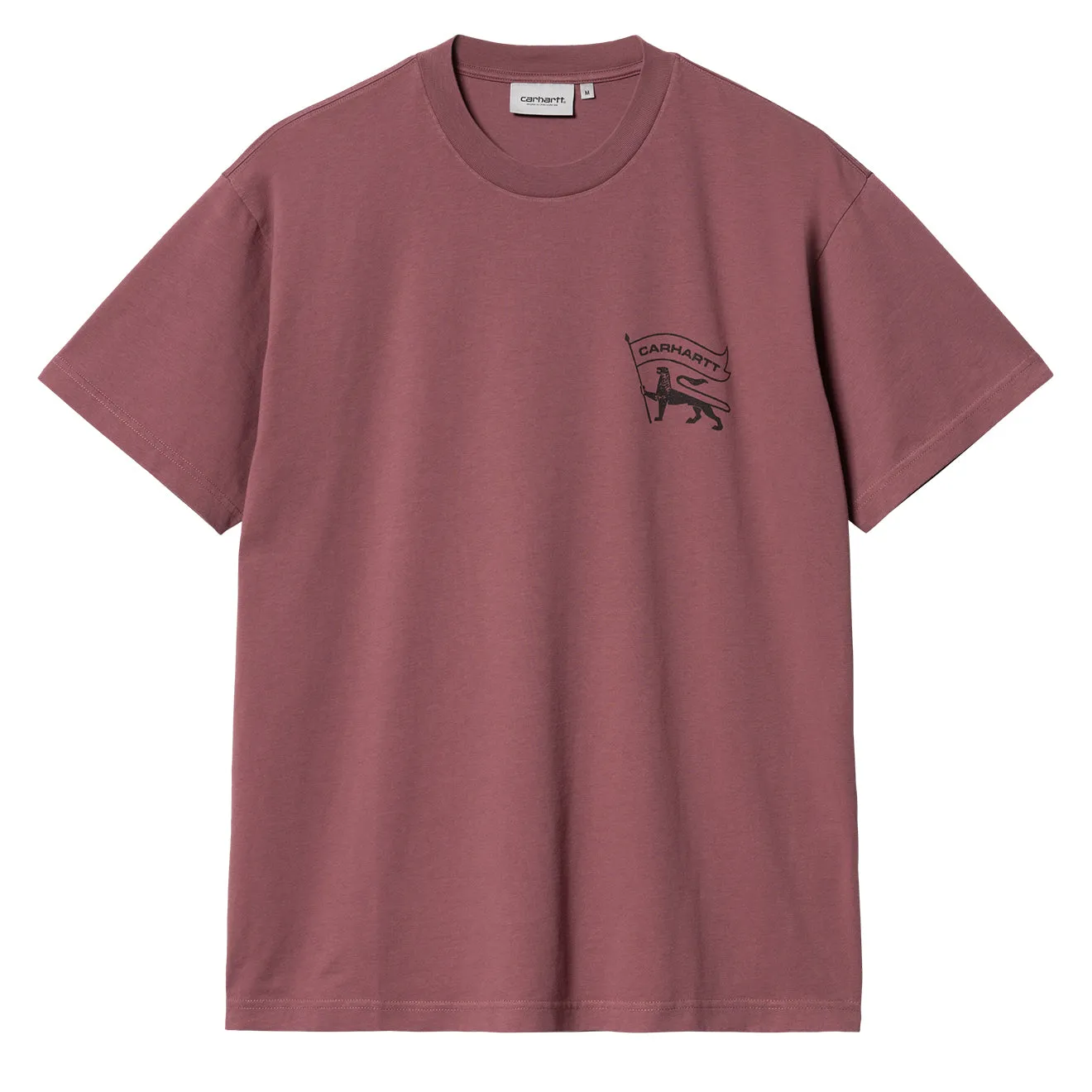 Carhartt WIP  S/S Stamp T-Shirt Dusty Fuscia / Black