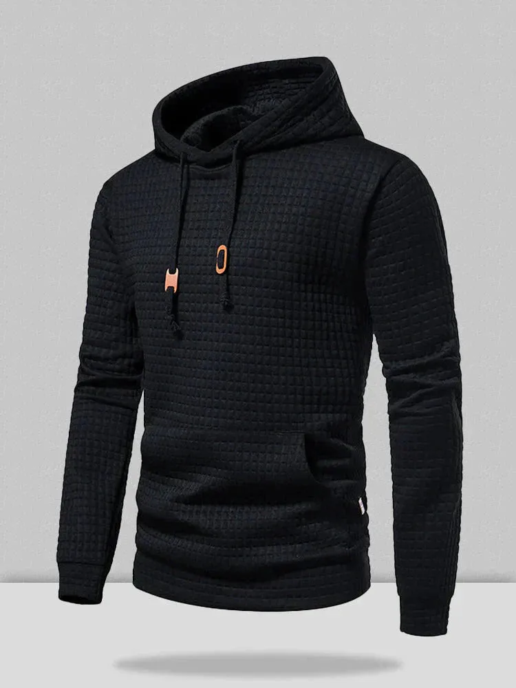 Coofandy pullover jacquard hoodie