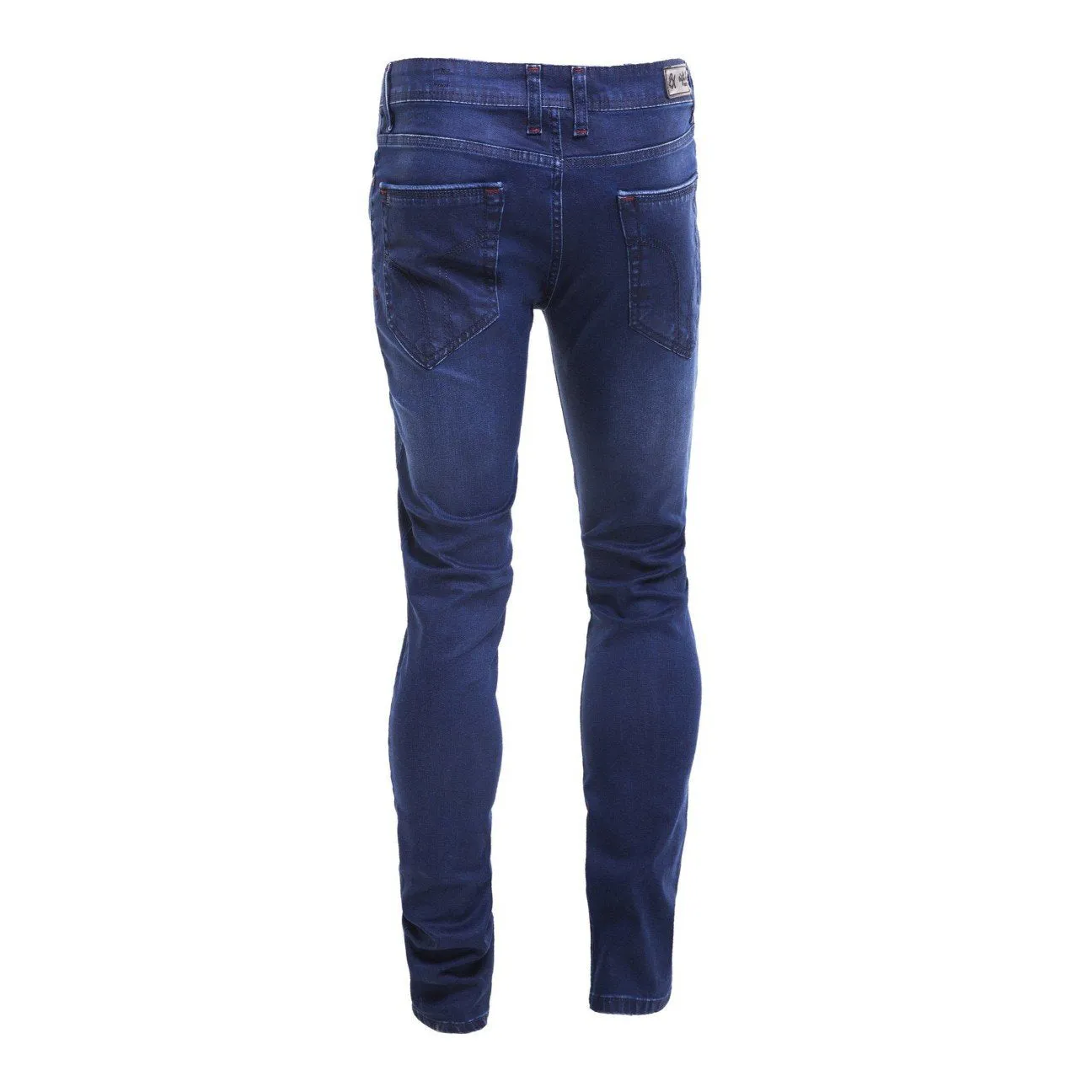 Dark Blue Slim Fit Jeans #12050