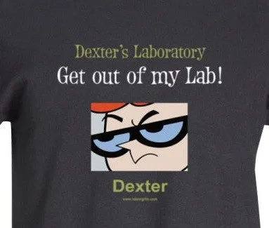 Dexter's Laboratory "Get out of my Lab" T-Shirt