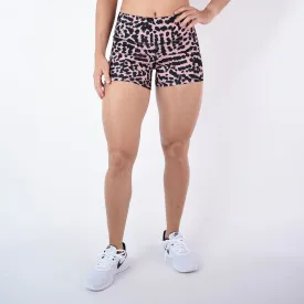 FLEO Leopard Frenzy Shorts (Power High-rise)