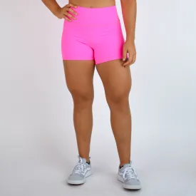 FLEO Neon Pink Shorts (True High)