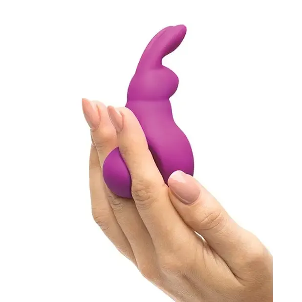 Happy Rabbit Mini Ears Rechargeable Rabbit Finger Vibrator - Purple