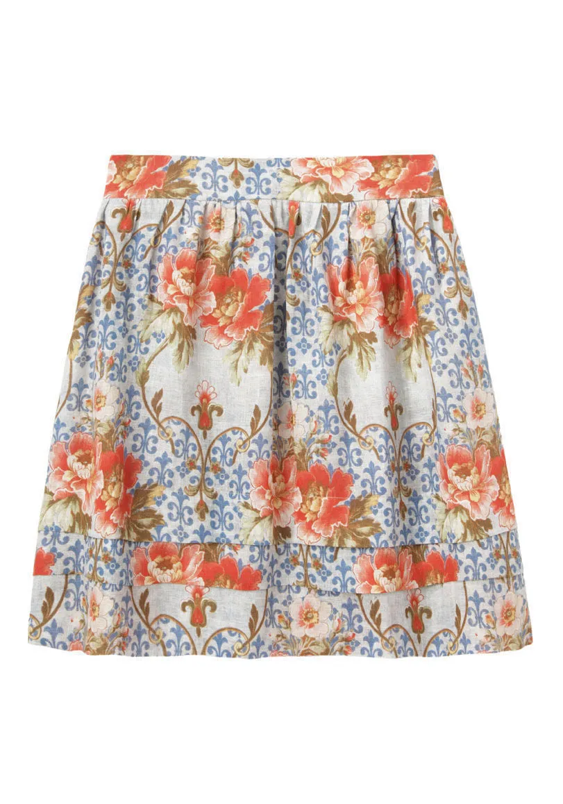 Josette Printed Skirt