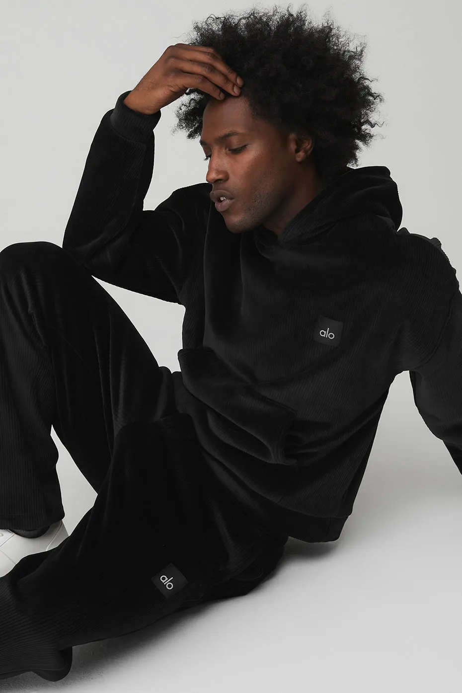 Men's Velour Baller Hoodie & Pant Set