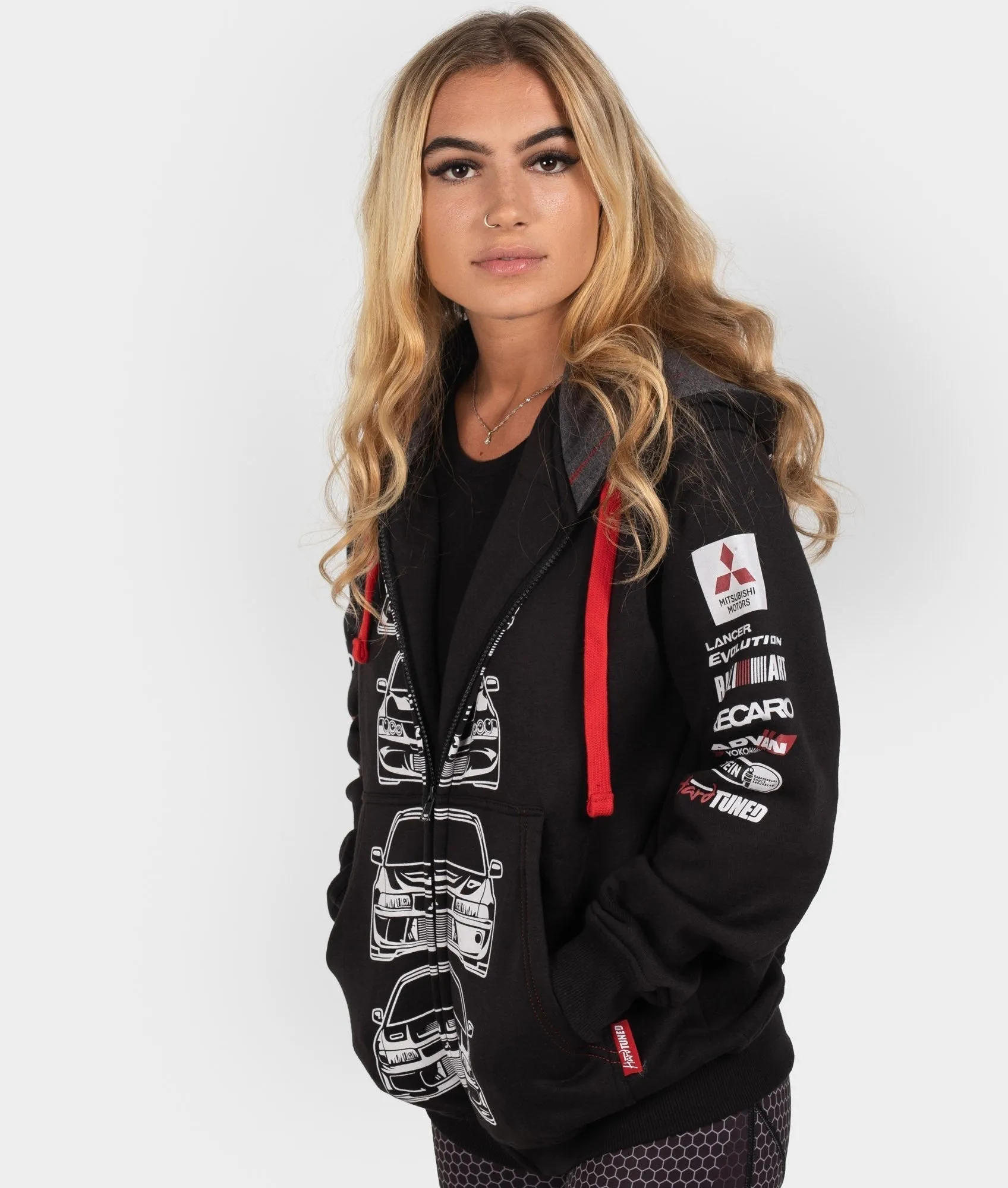 Mitsubishi Evolution Womens Hoodie