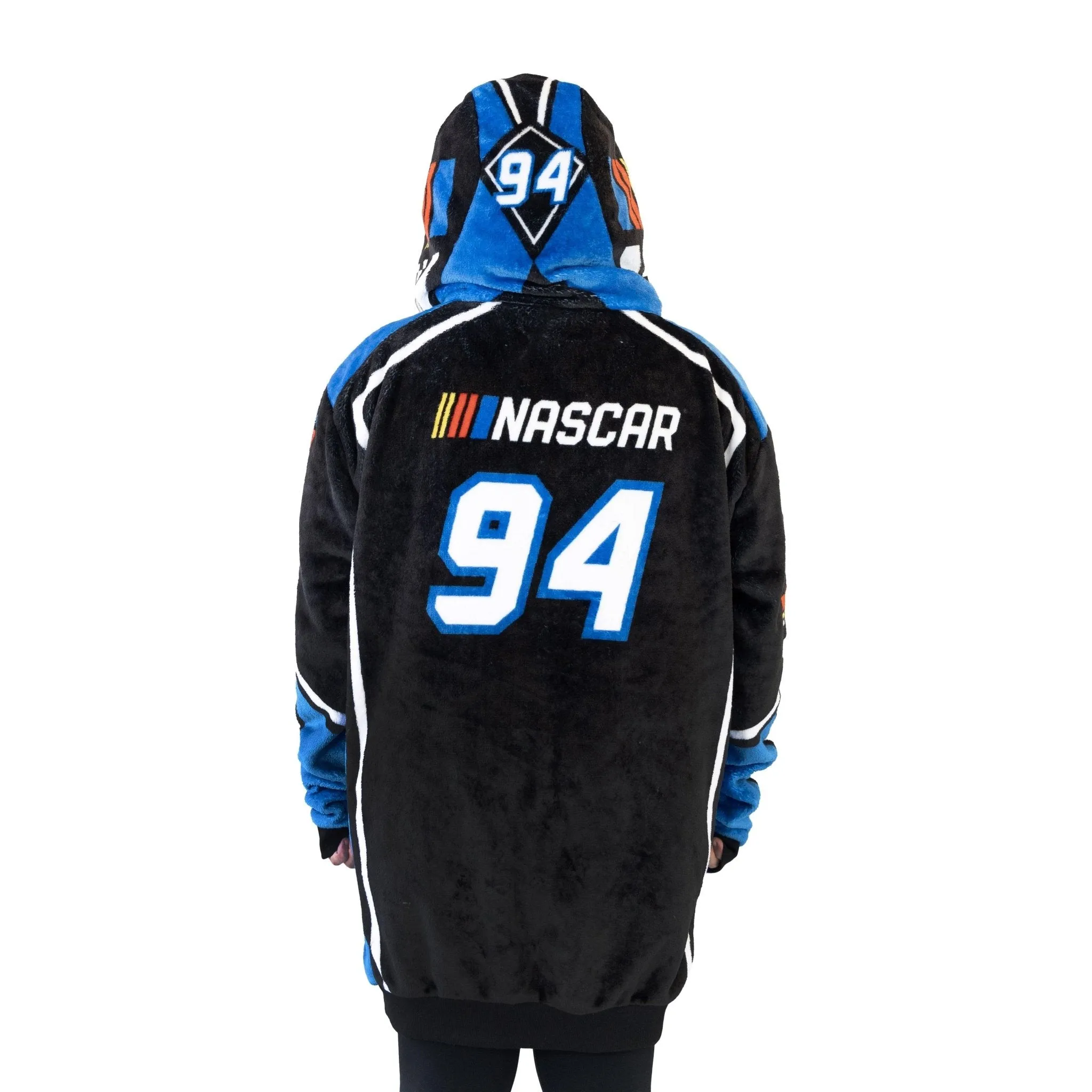 NASCAR Racing Suit Snugible (Black) | Blanket Hoodie & Pillow