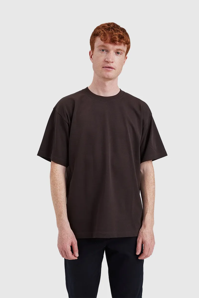 Norse Standard Heavy Loose T-Shirt - Espresso