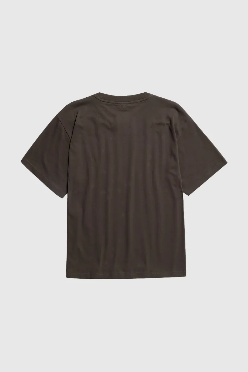 Norse Standard Heavy Loose T-Shirt - Espresso