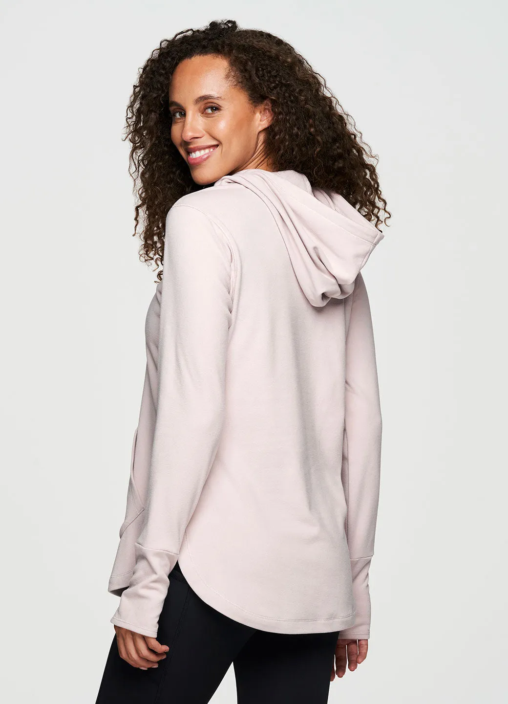 Oliver Plush Hoodie Tunic Sweatshirt