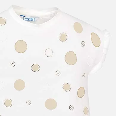 Polka dot t-shirt