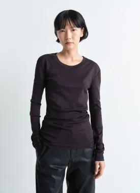 RIB LONG SLEEVE T-SHIRT