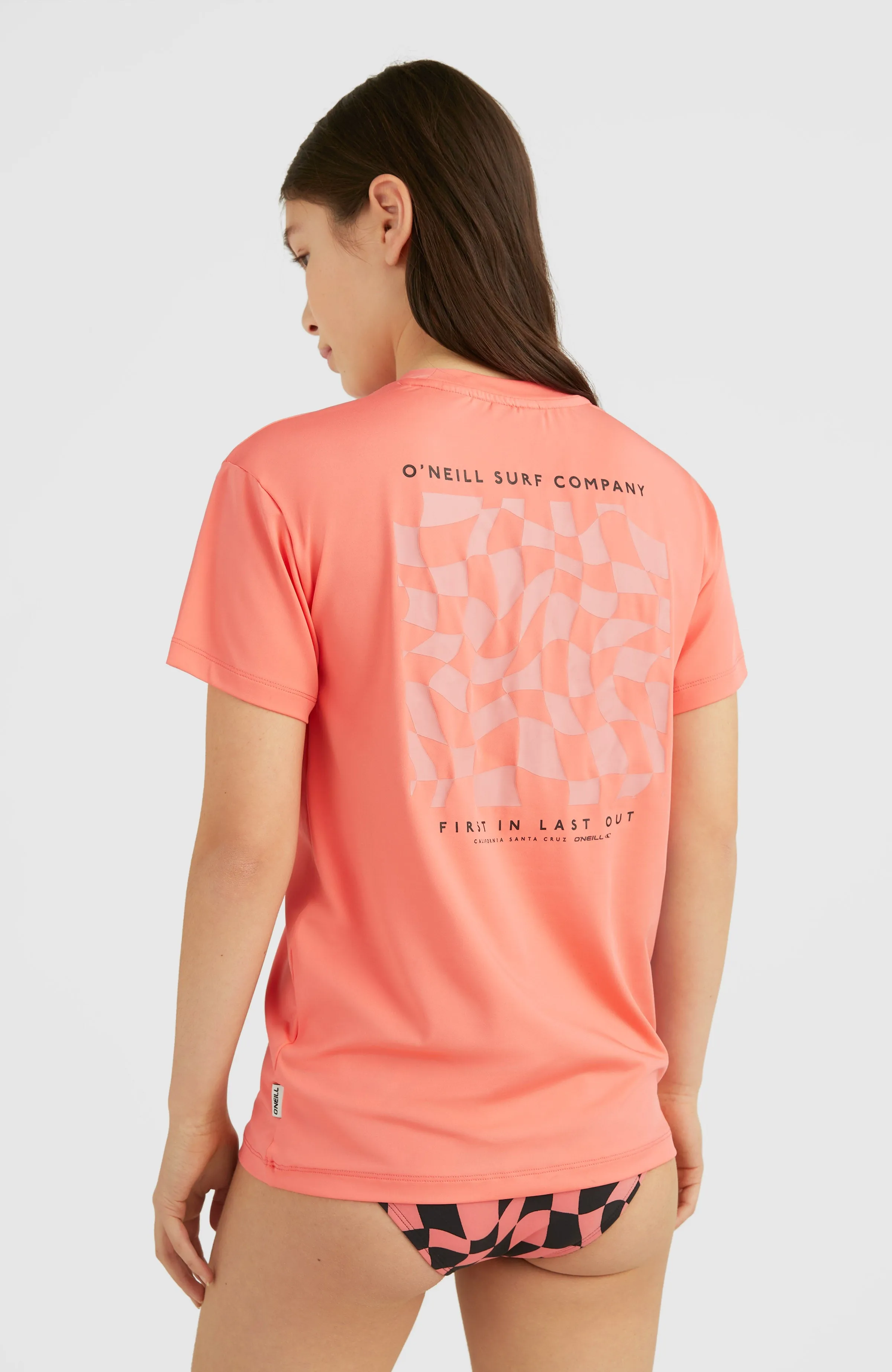 Rutile Long T-Shirt | Georgia Peach