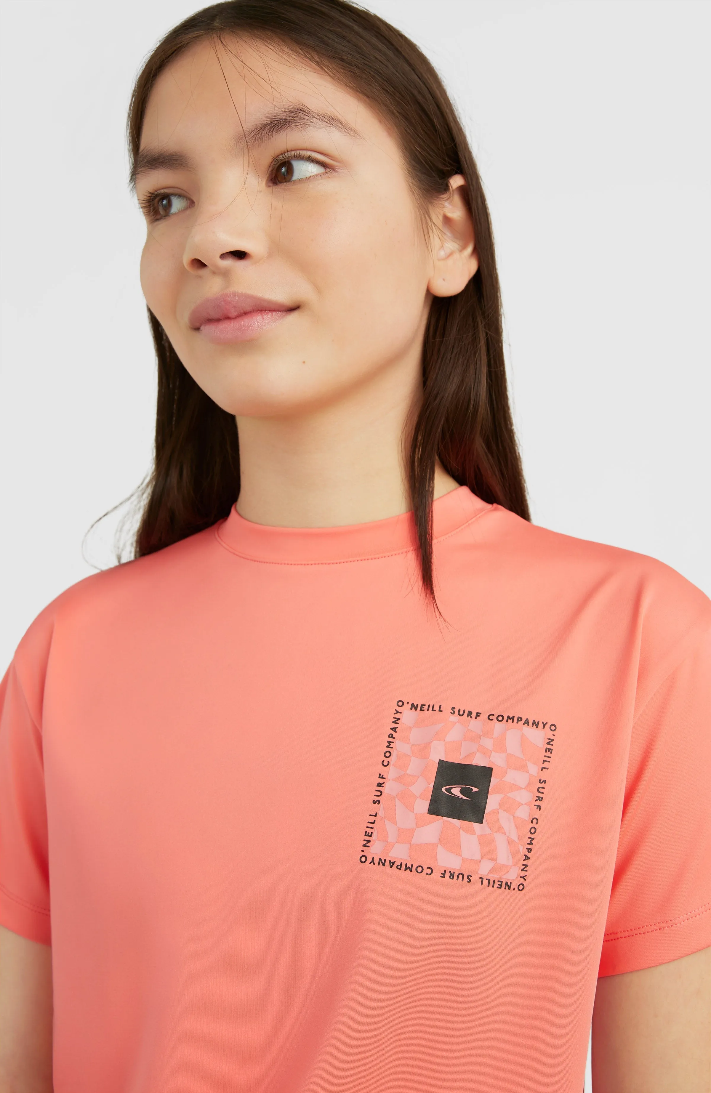 Rutile Long T-Shirt | Georgia Peach