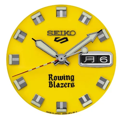 Seiko SRPJ69 Rowing Blazer Yellow Dial Watch