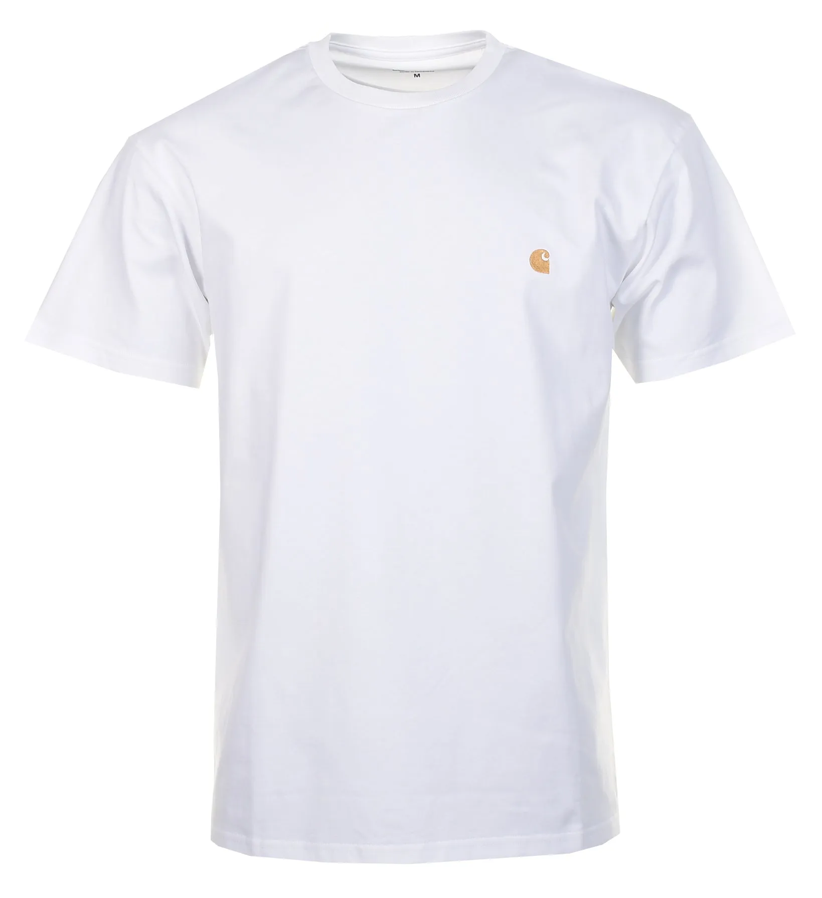 Short Sleeve Chase T Shirt White Gold