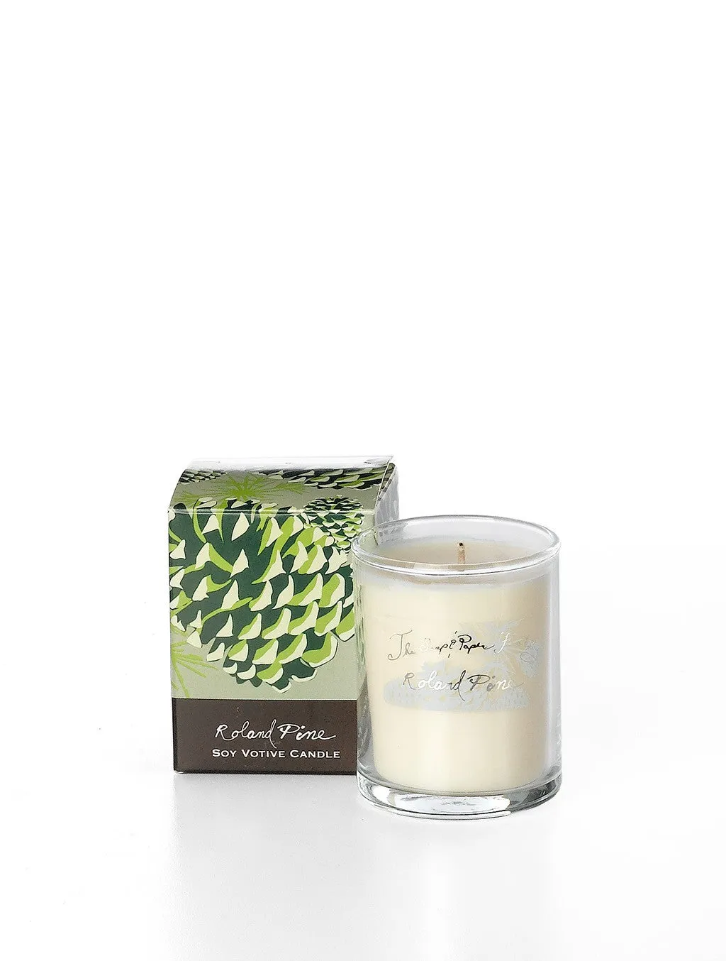 Soap & Paper Roland Pine Votive Candle