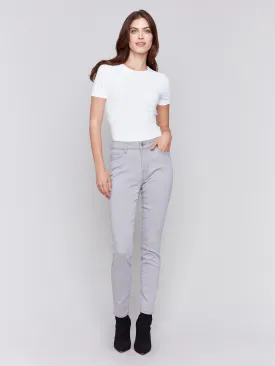 Soft Skinny Jeans - Soft Grey