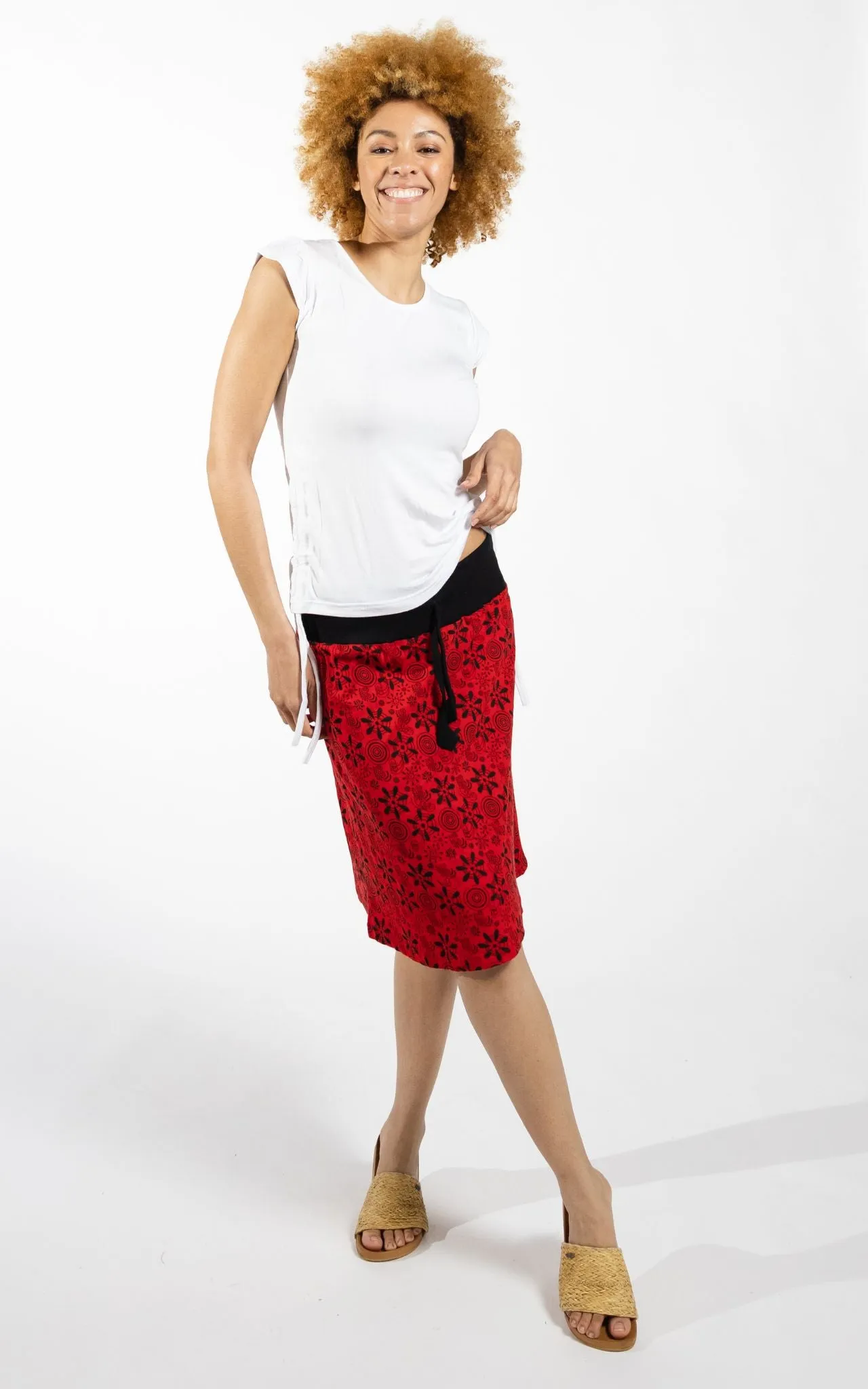 Stella Skirt - Red