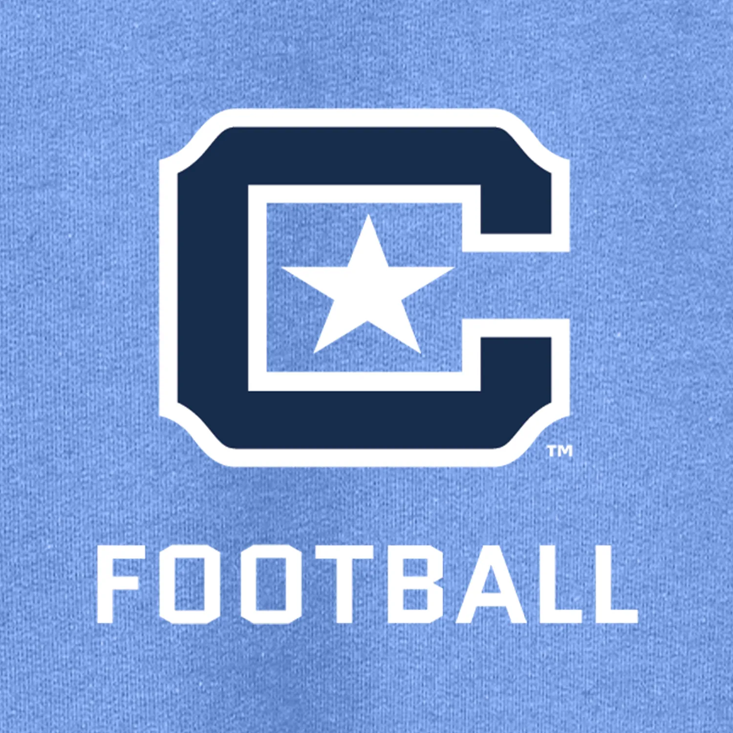 The Citadel Block C Star logo, Sports - Football,  Heavy Blend™ Hooded Unisex Sweatshirt