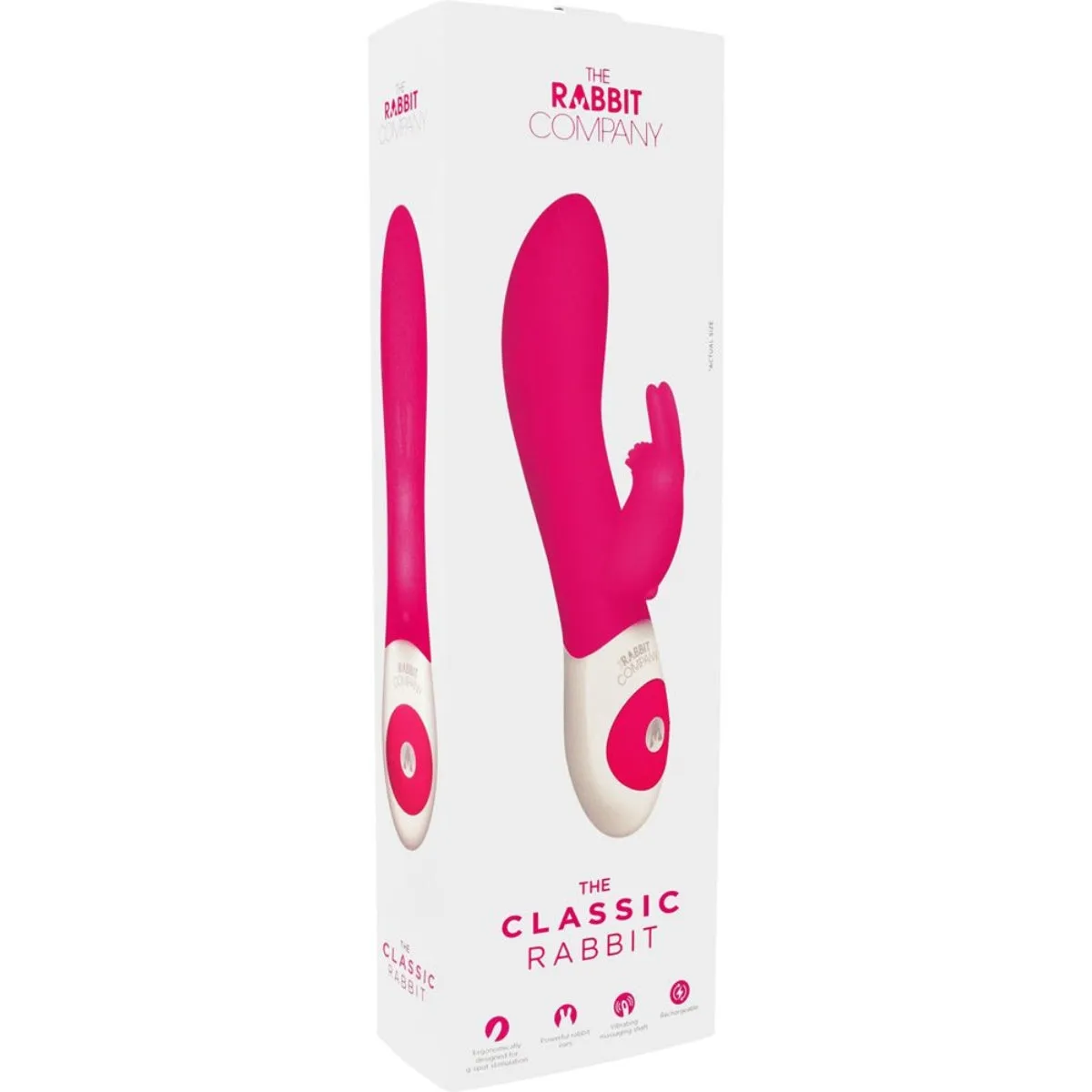 The Rabbit Company The Classic Rabbit Vibrator Hot Pink