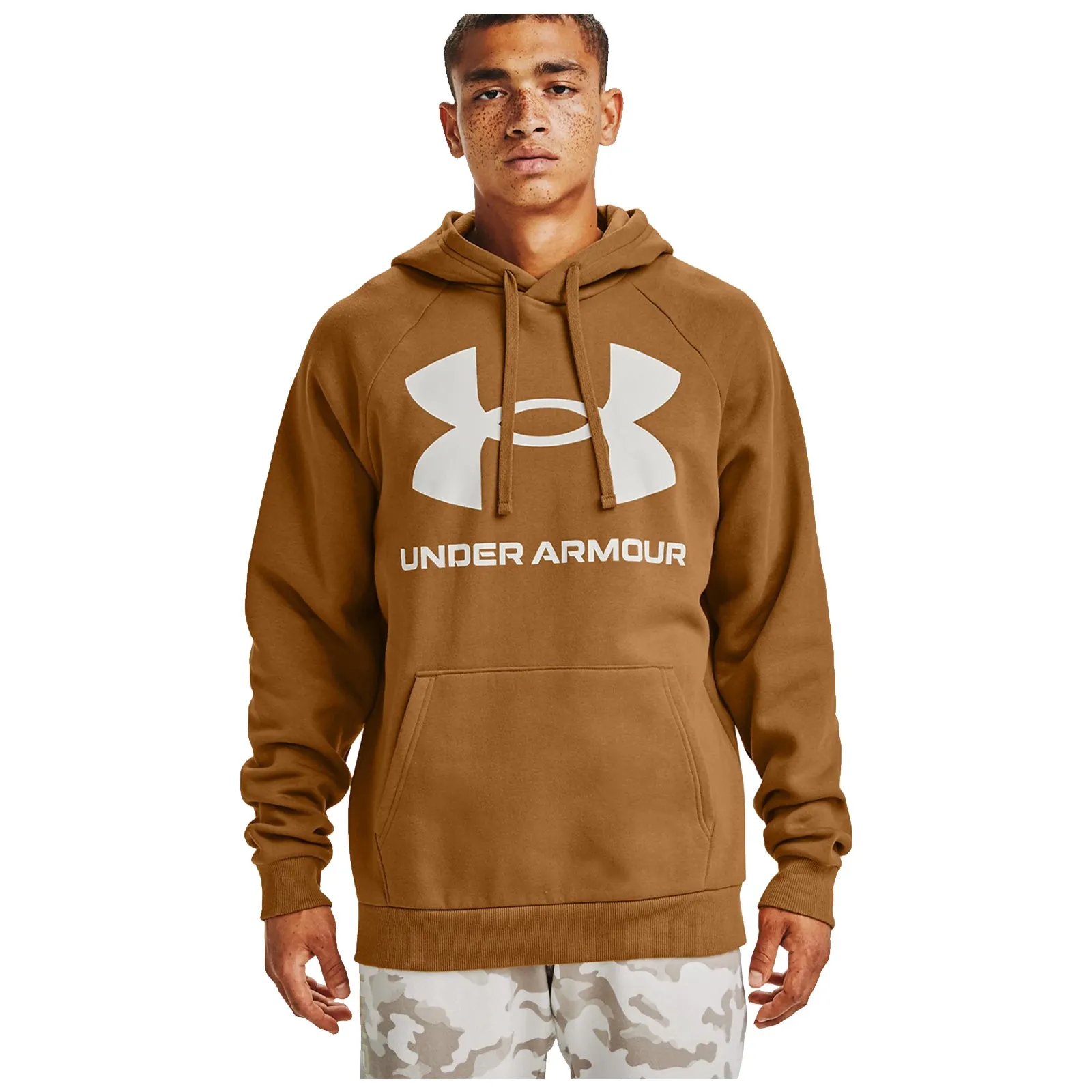 Under Armour Mens Rival Fleece Big Logo Hoodie