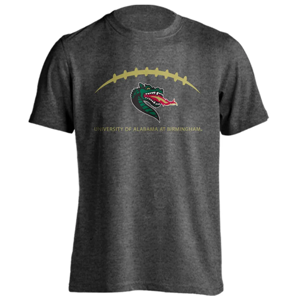 University of Alabama at Birmingham Blazers Laces Out Logo Short Sleeve Tee