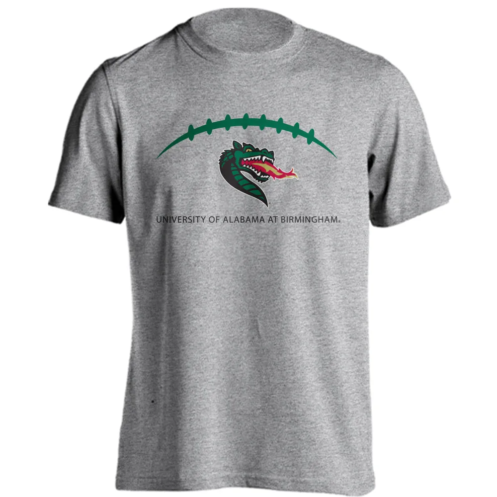 University of Alabama at Birmingham Blazers Laces Out Logo Short Sleeve Tee