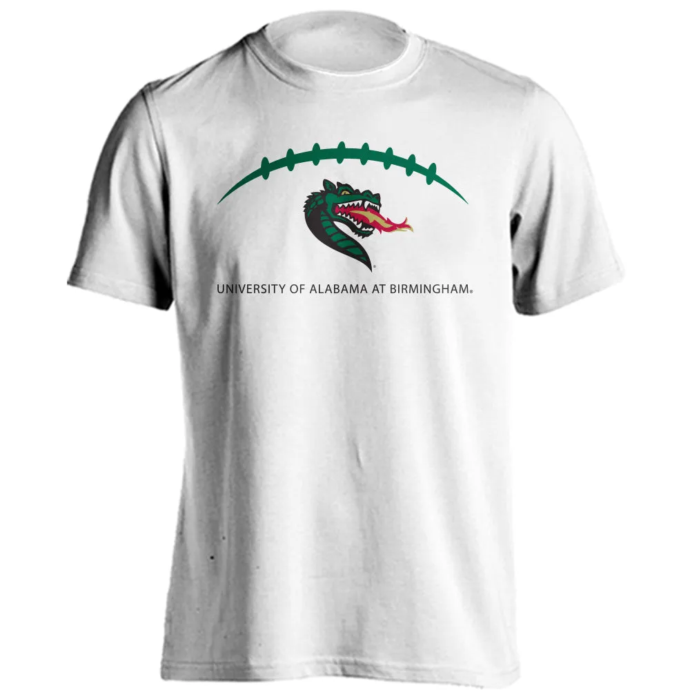 University of Alabama at Birmingham Blazers Laces Out Logo Short Sleeve Tee