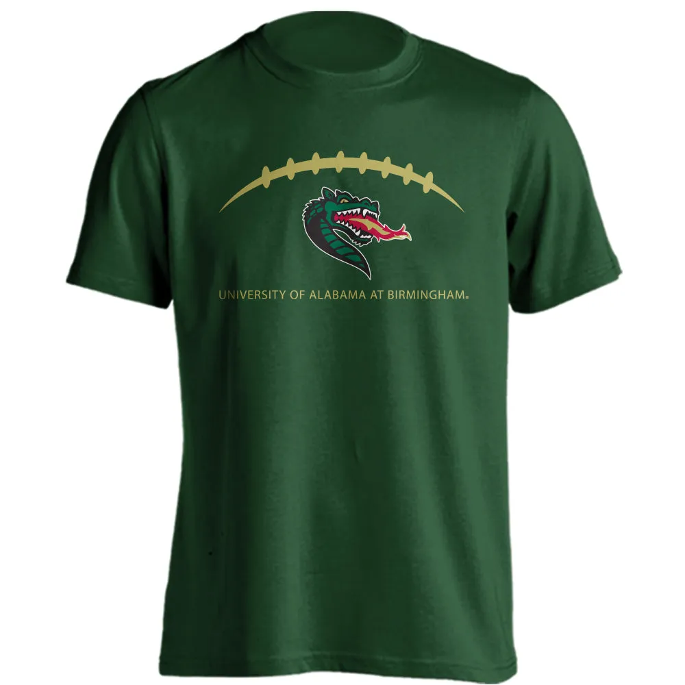 University of Alabama at Birmingham Blazers Laces Out Logo Short Sleeve Tee