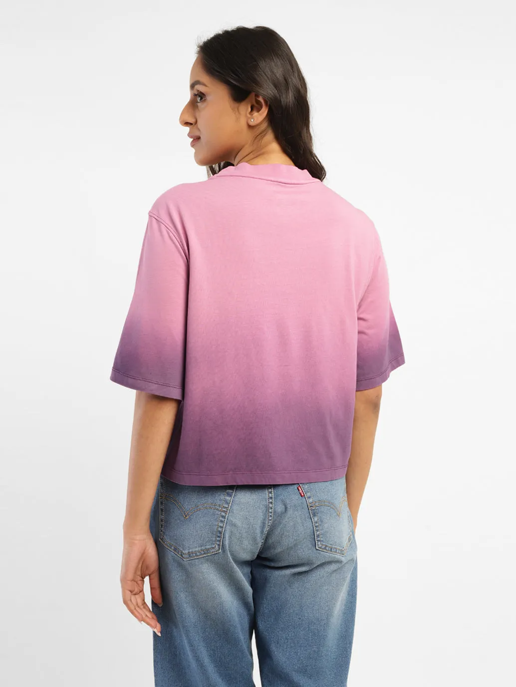 Women's Ombre Loose Fit T-shirt