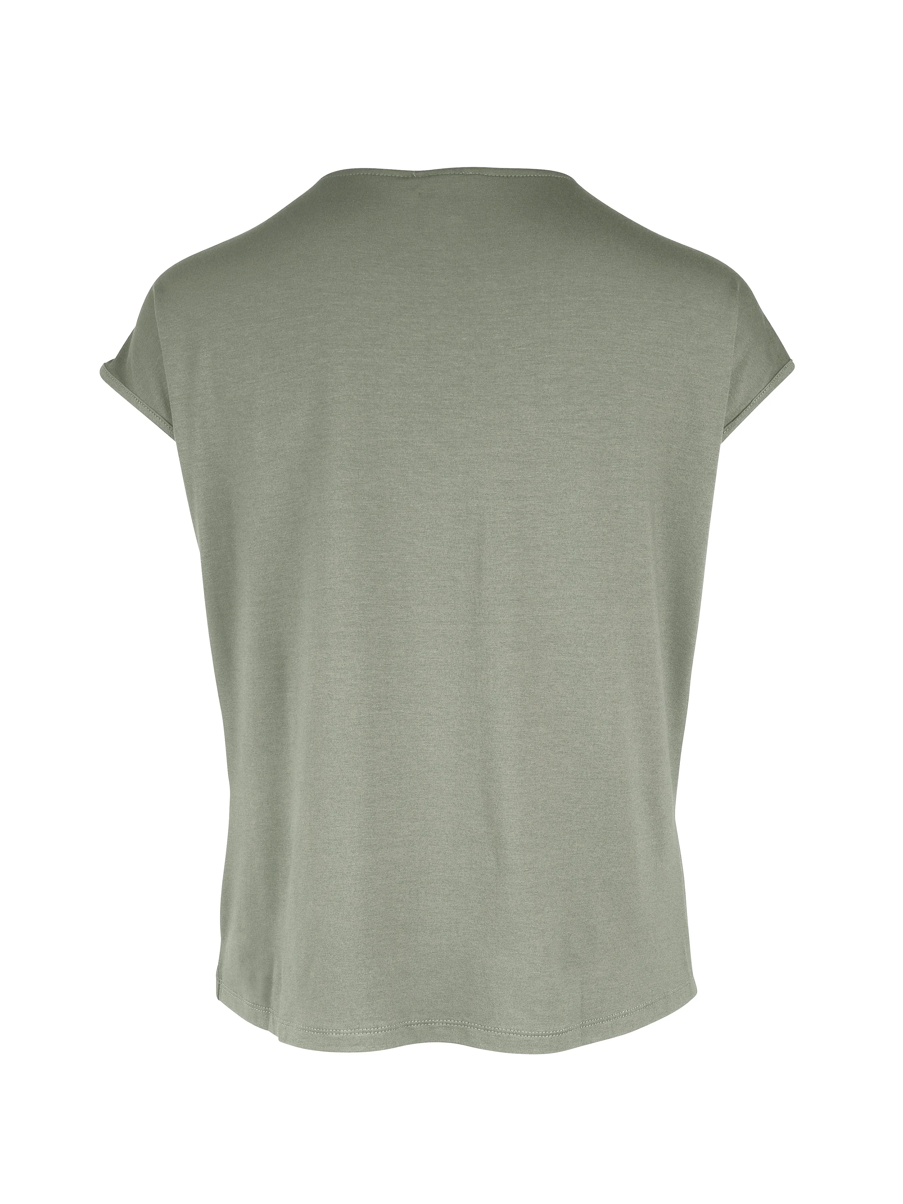 YASMI v-neck t-shirt - Olive