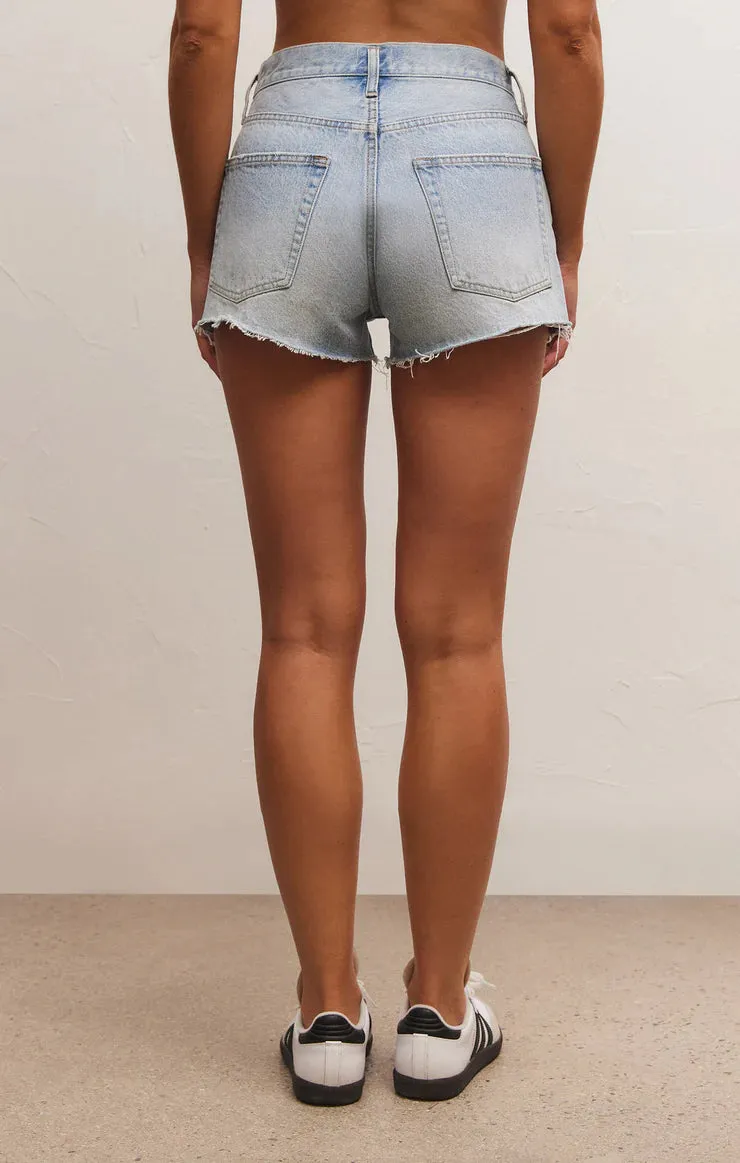 Z SUPPLY Classic High Rise Denim Shorts