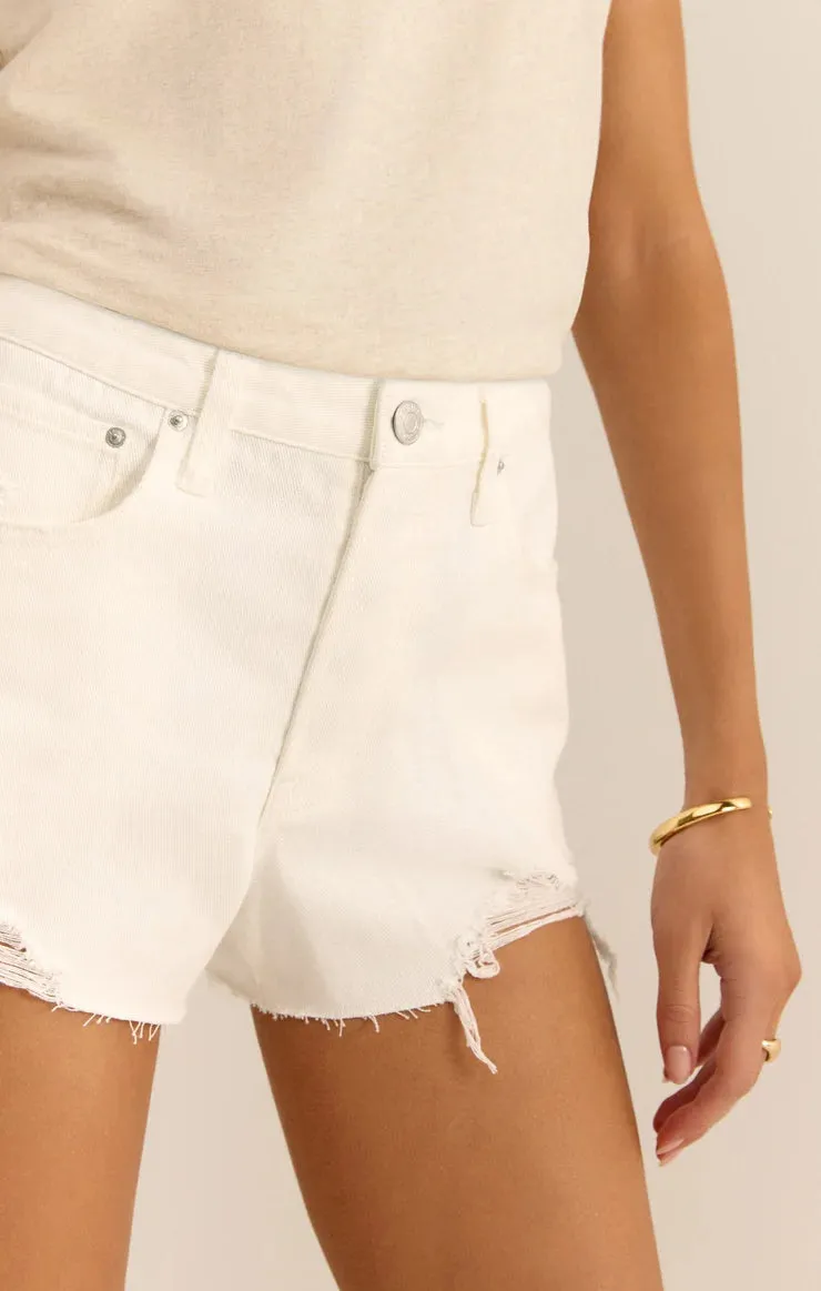 Z SUPPLY Classic High Rise Denim Shorts